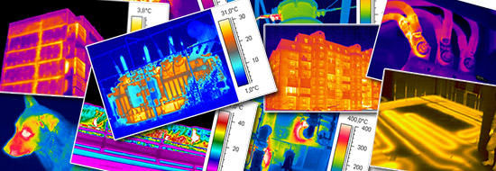 Изображение 2. Тепловой контроля, как один из методов неразрушающей дефектоскопии Фото теплового метода неразрушающего контроля